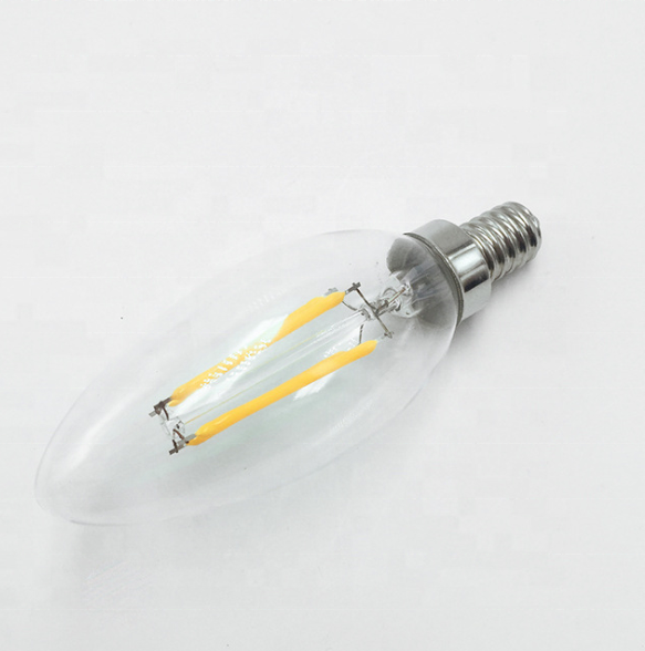 C35 E12 E26 Optional Dimming Function Edison Vintage Retro Candle Lamp 110V 220V Decor Bulbs Filament Bulbs LED