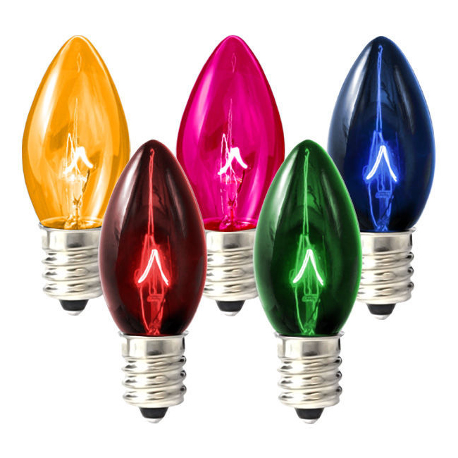 2020 C7 bulb colourful light outdoor decoration led string light christmas lights led in andysom