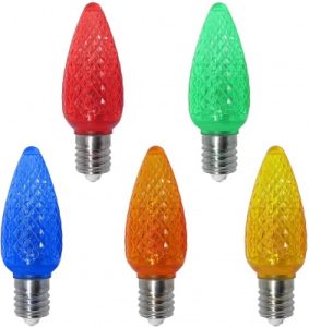 C9 LED SMD Retrofit Bulb | Dimmable IP65 E17 Base 28 Lumen Replacement Lamp | Andysom