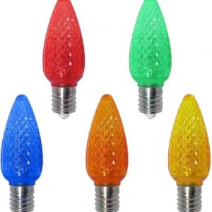 C9 LED bulb multi color