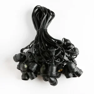 E26 Suspended Commercial String Light IP65 UV PVC