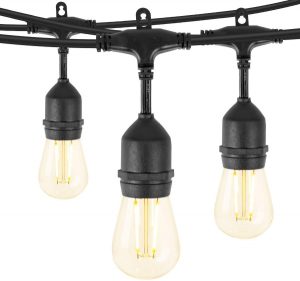 S14 E26 Commercial String Lights | Custom Length & OEM Supplier