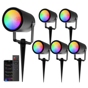 24V WiFi RF High Power Aluminum Ground Spot Light