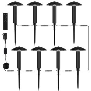 24V RF Dimmable Aluminum Path Light Kit Umbrella Top